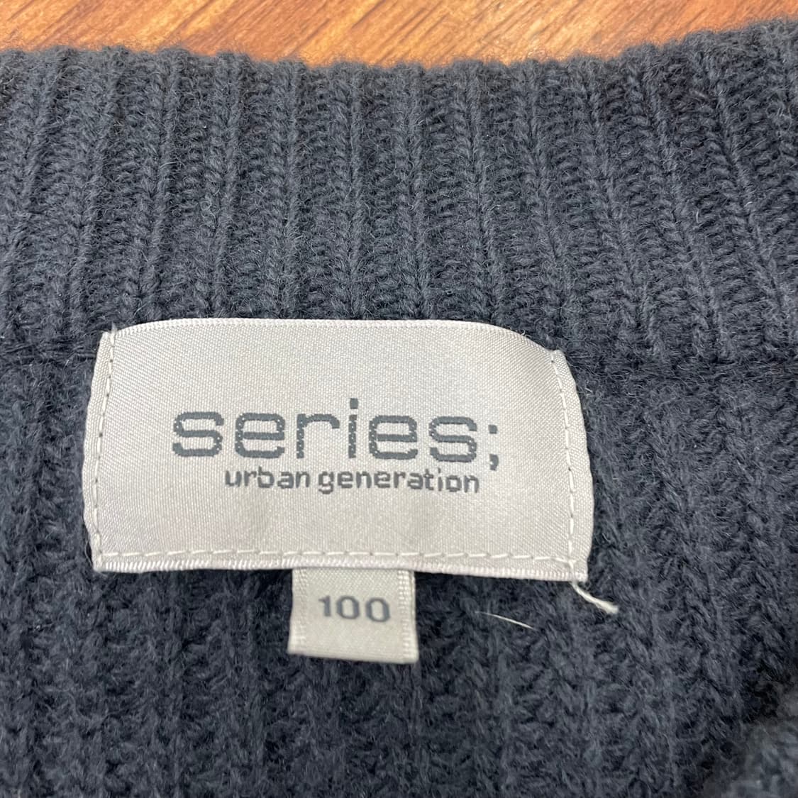 시리즈 울 라운드넥 가디건 상품이미지2