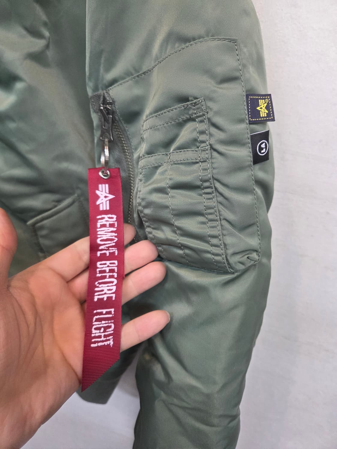 알파인더스트리 x Larne 마원 항공 자켓 s 가을 초겨울  상품이미지3