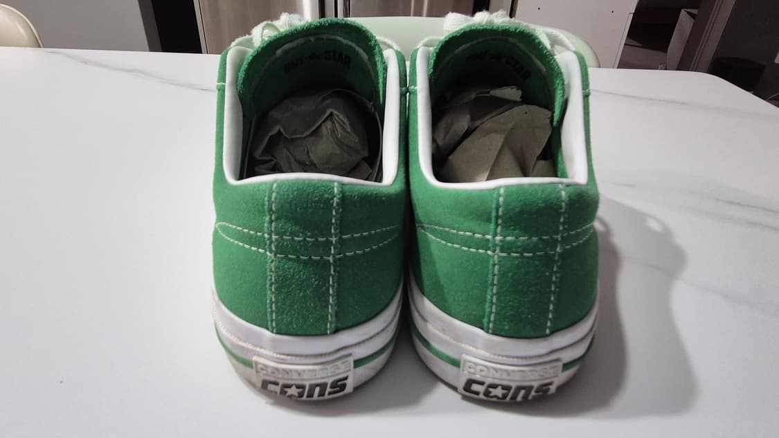 컨버스 원스타 스웨이드 그린 260mm 상품이미지3