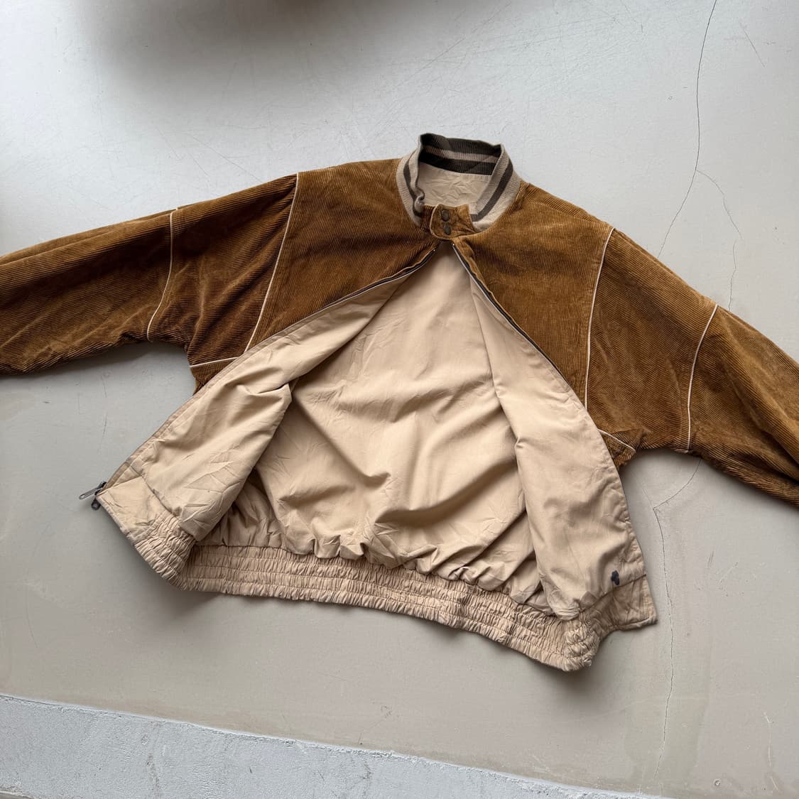 vtg 리버시블 코듀로이 집업 자켓 상품이미지1