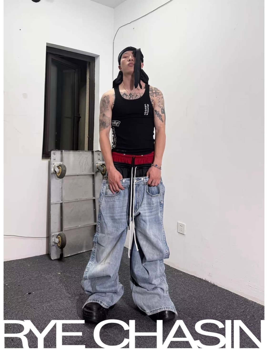 콰스 새깅 바지 판매  상품이미지1