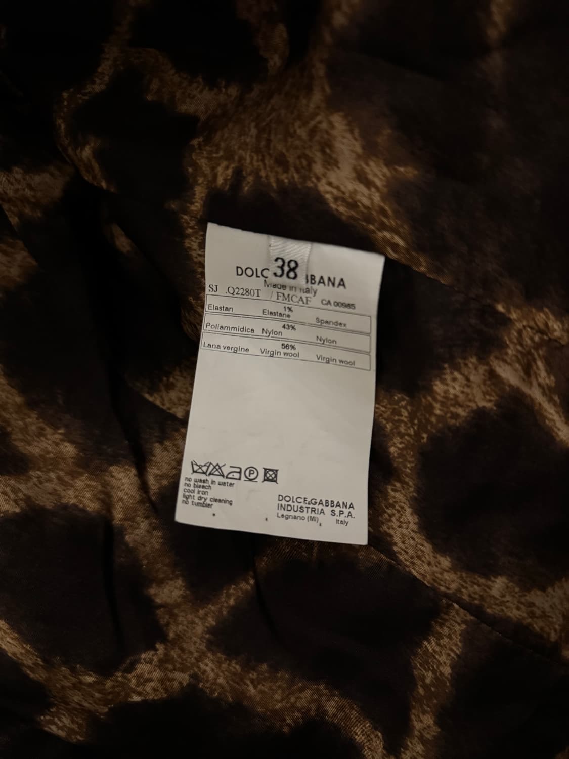 돌체앤가바나 하프 코트 상품이미지5