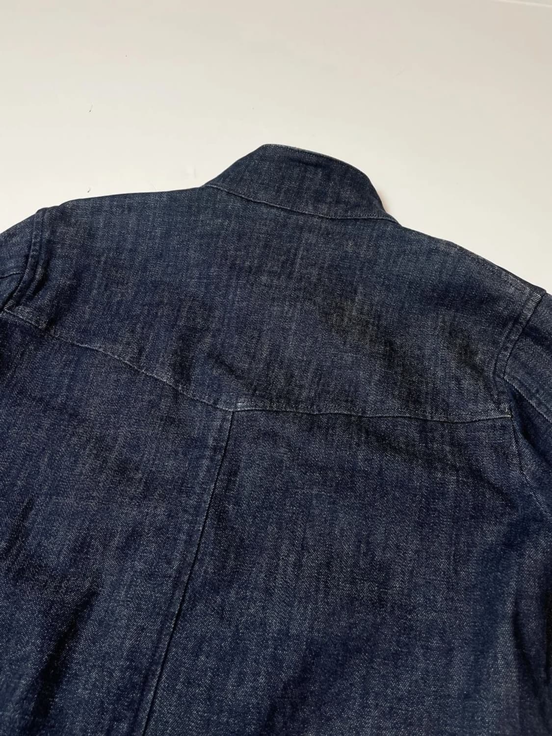 빔즈 Beams 인디고 블루 데님 해링턴 자켓 PN9542 상품이미지4