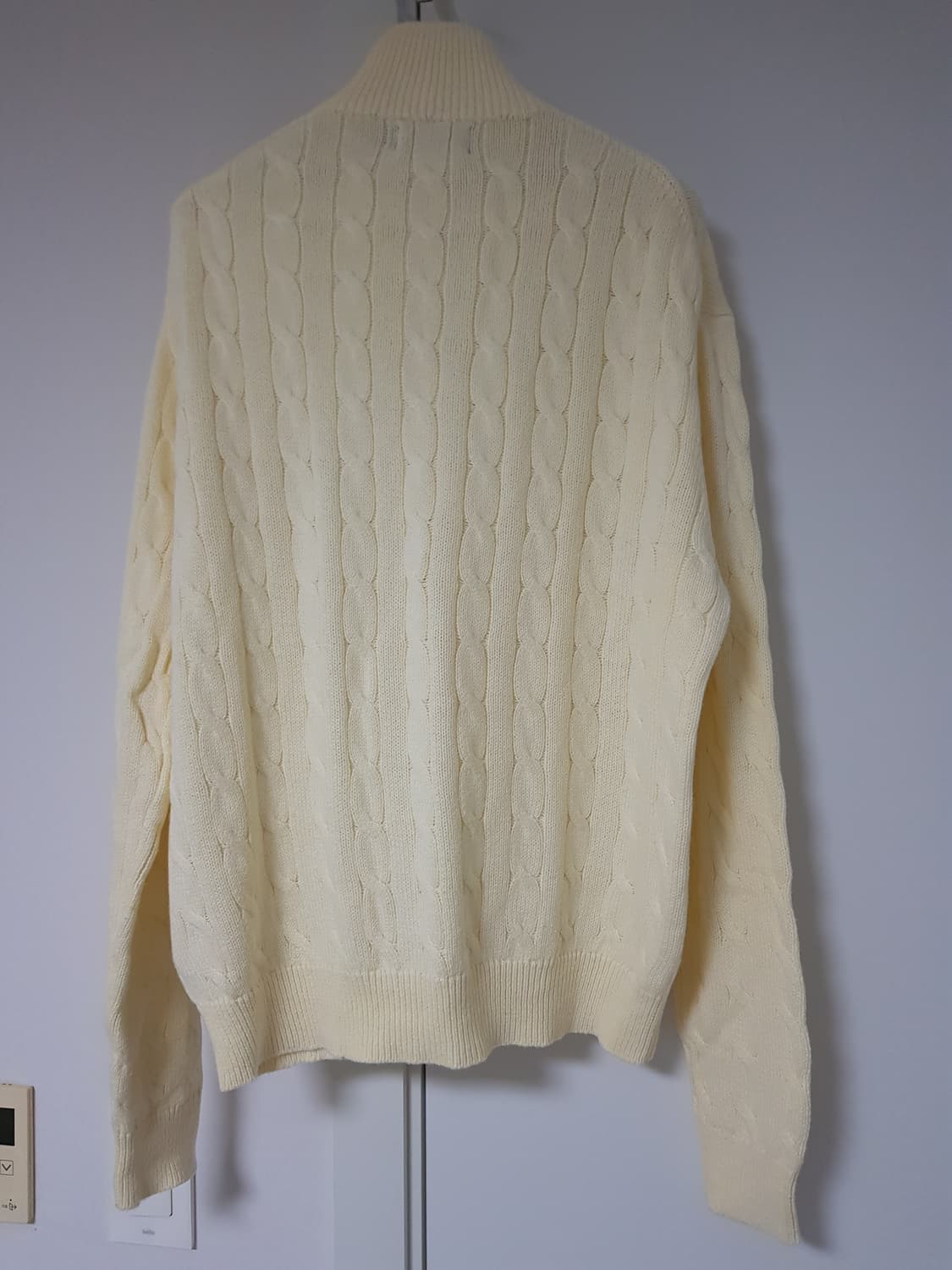 L) 폴로 하프집업 터틀넥 니트 아이보리 상품이미지2