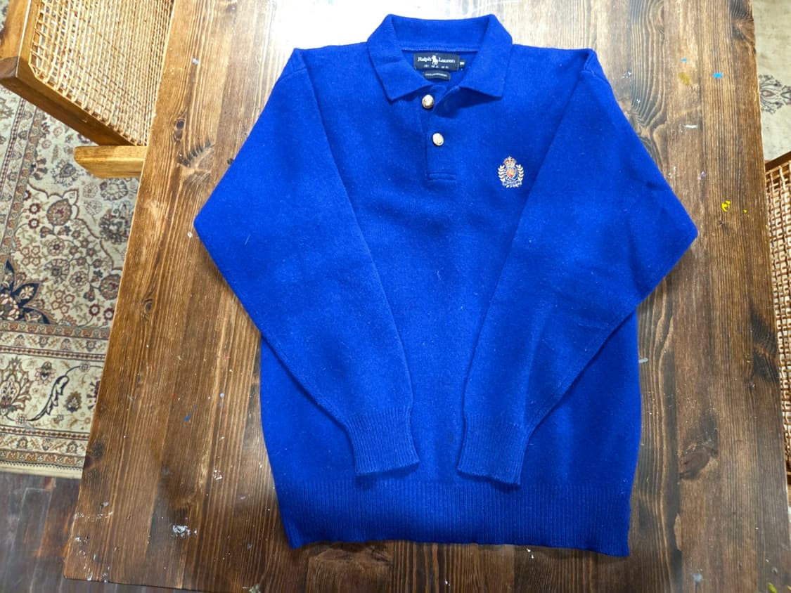 90'S 랄프로렌 램스울니트 상품이미지1