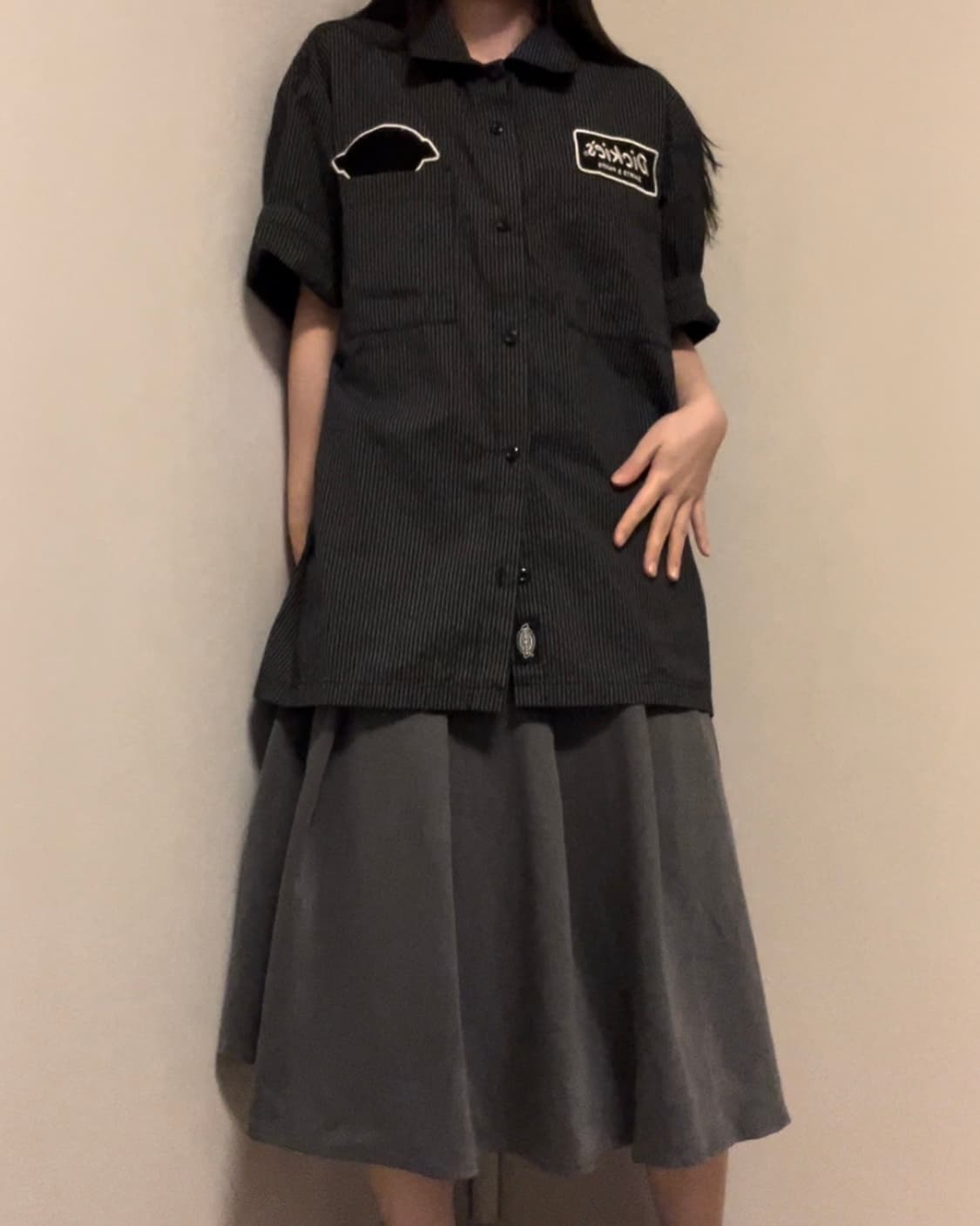 DICKIES stripe half-sleeve shirts 상품이미지3