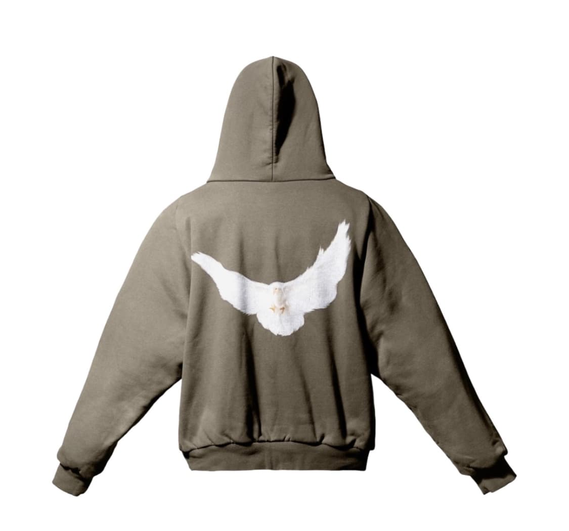 이지 갭 엔지니어드 바이 발렌시아가 도브 슈렁큰 후드 베이지 M 상품이미지1