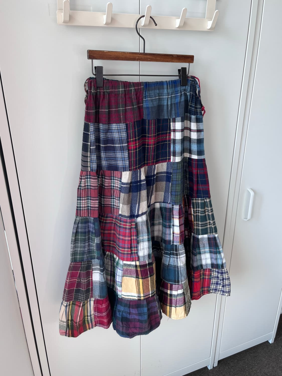 Sample vintage 리얼패치 롱 스커트  상품이미지5