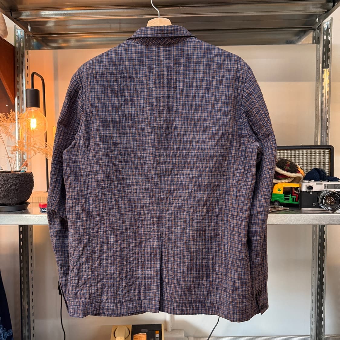 ITOH 인도생산 시어서커 싱글벤트 클래식 자켓 상품이미지6