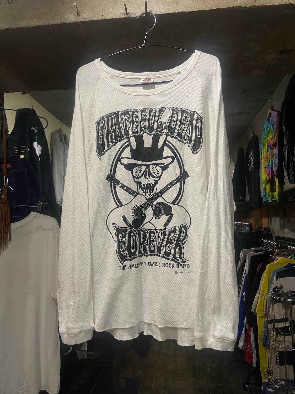 00s Grateful Dead 그레이트풀 데드 빈티지 와플 롱슬리브 상품이미지1