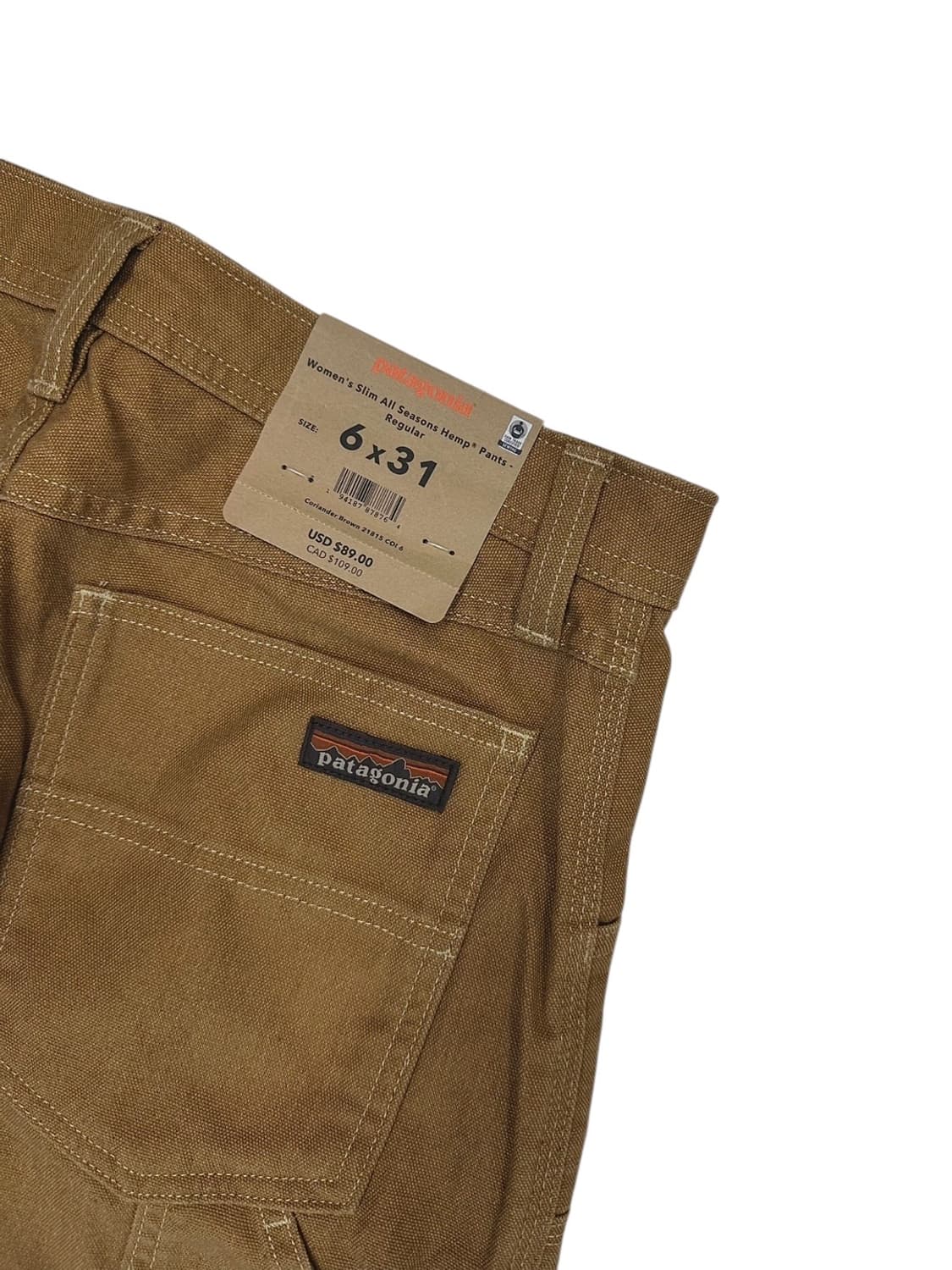 파타고니아 카펜터팬츠 베이지브라운 새상품 (28~29인치) 상품이미지6