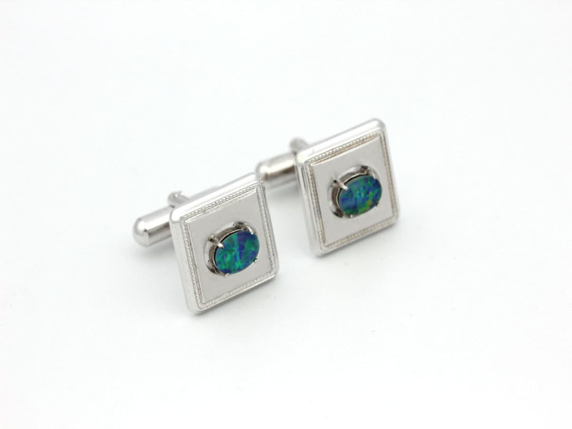 일제 A,A-등급 4.9cm 넥타이핀 커프스 세트 상품이미지4