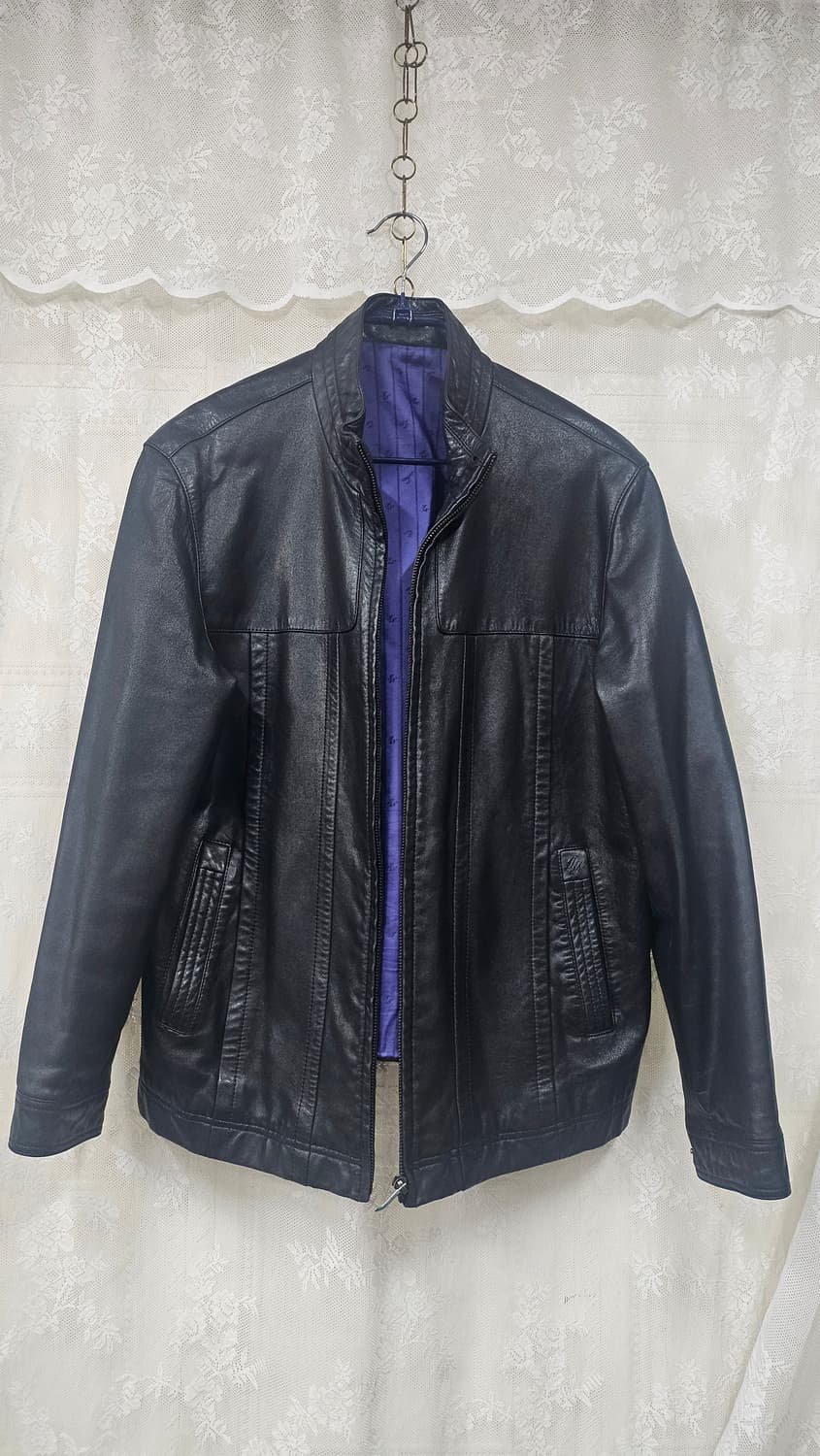 남성 양가죽 블랙 자켓  상품이미지4