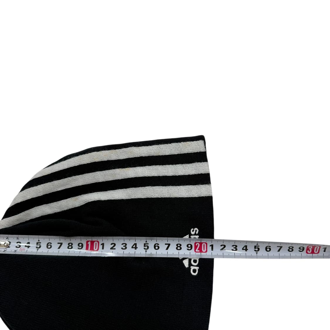 아디다스 빈티지 오리지널 Y2K 비니 모자 목도리 머플러 세트 블랙 상품이미지8