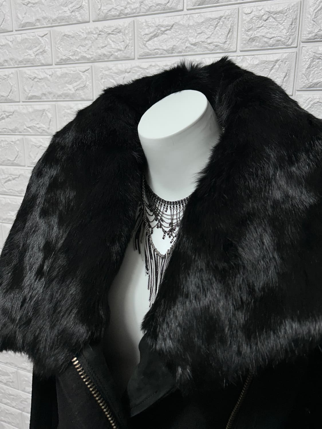 헬무트랭 래빗 퍼 하이넥 코트 (03-04 FW) 상품이미지7