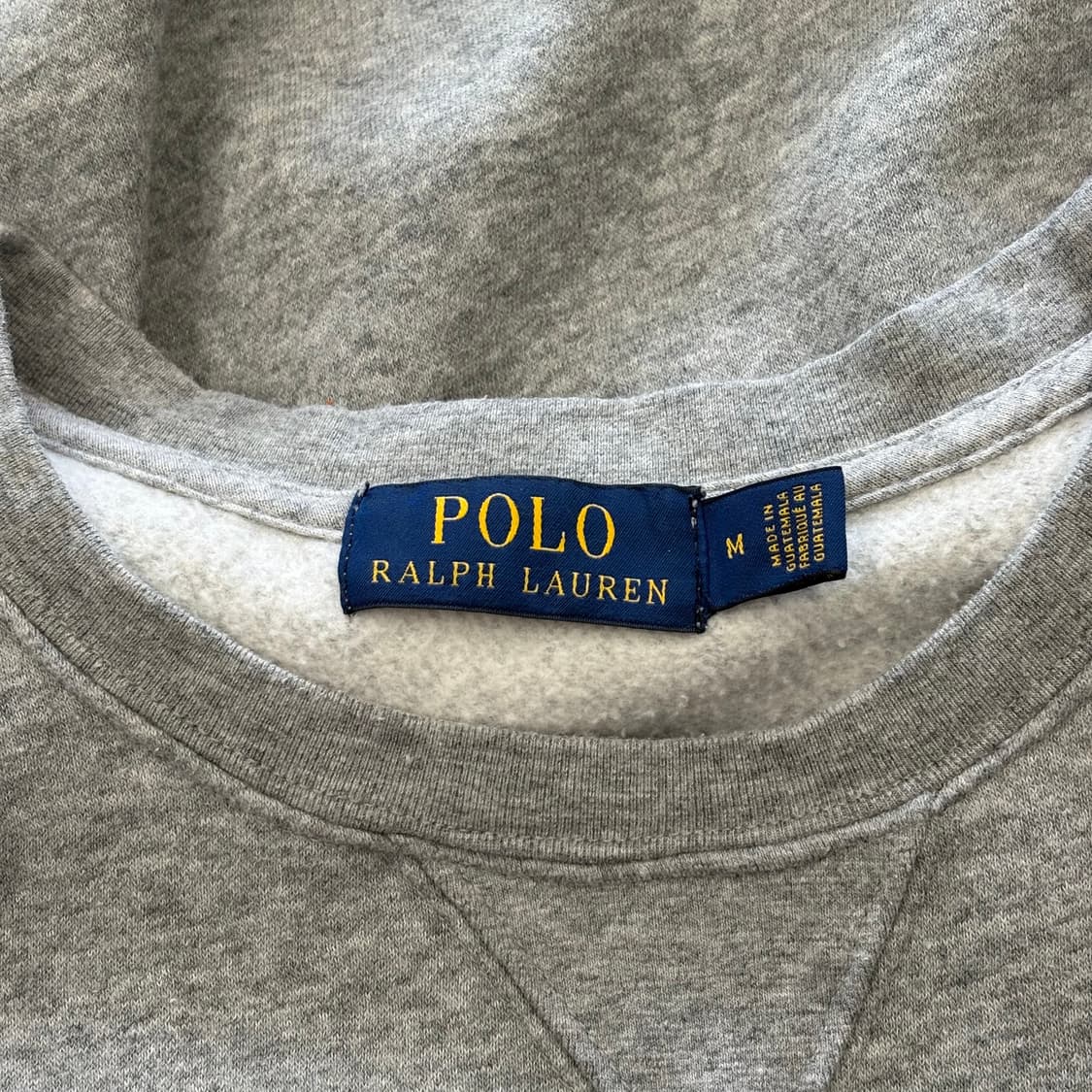 M 폴로랄프로렌 폴로베어 & 빅포니 그레이 맨투맨  상품이미지4