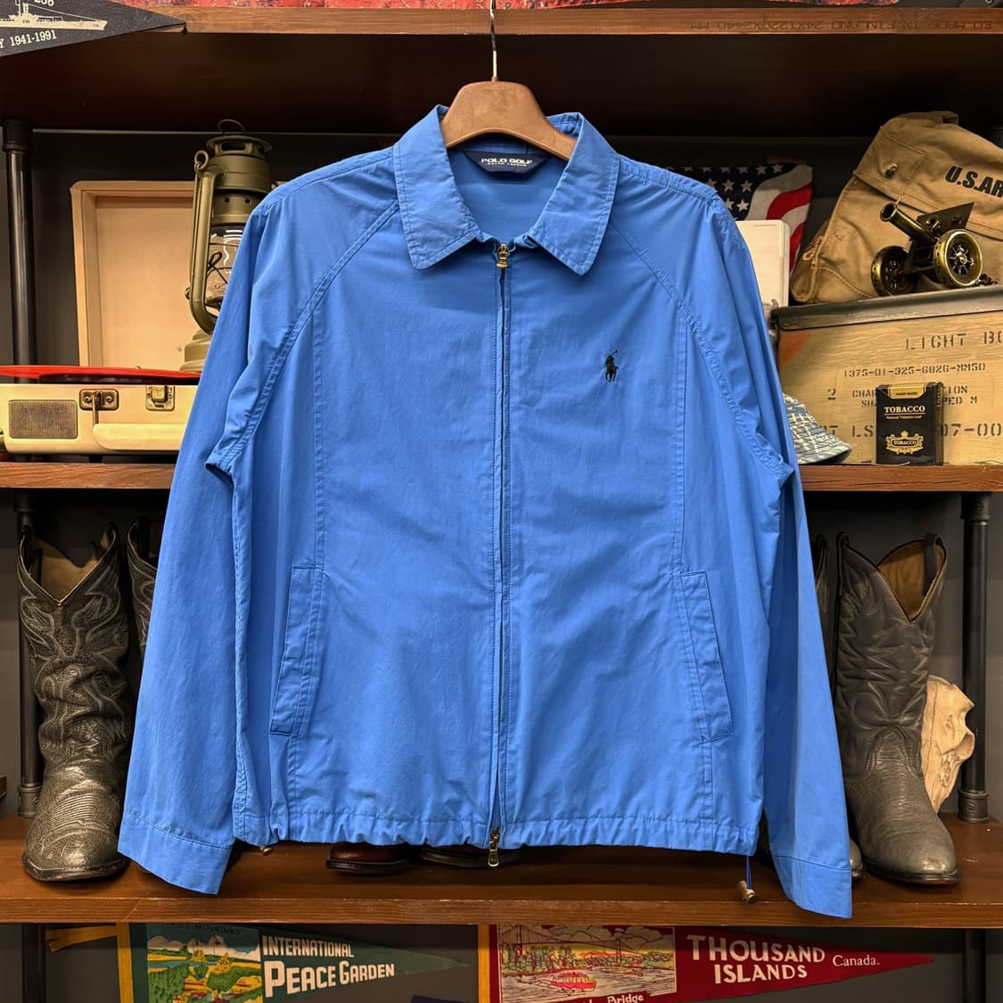 90s 폴로 랄프로렌 골프 유틸리티 스윙자켓 2-WAY 히든포켓 N688 상품이미지1