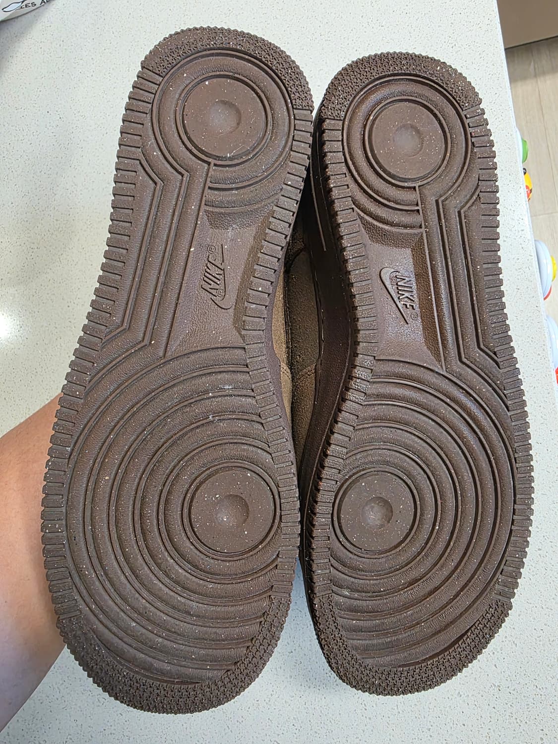 에어포스1 07 W 카카오와우 275사이즈 팔아요 상품이미지5