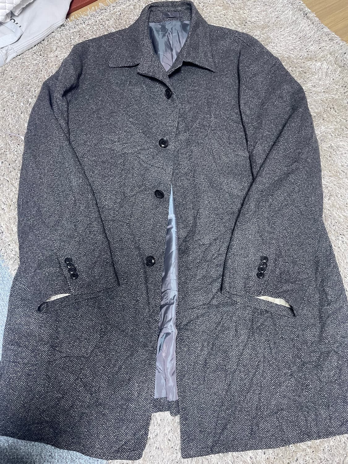 일본판 AREZZO BIANCONI 110 캐시미어혼방코트 상품이미지1