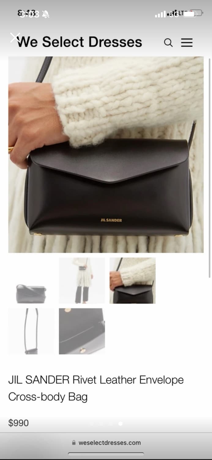 질샌더 엔벨로프 백 상품이미지1