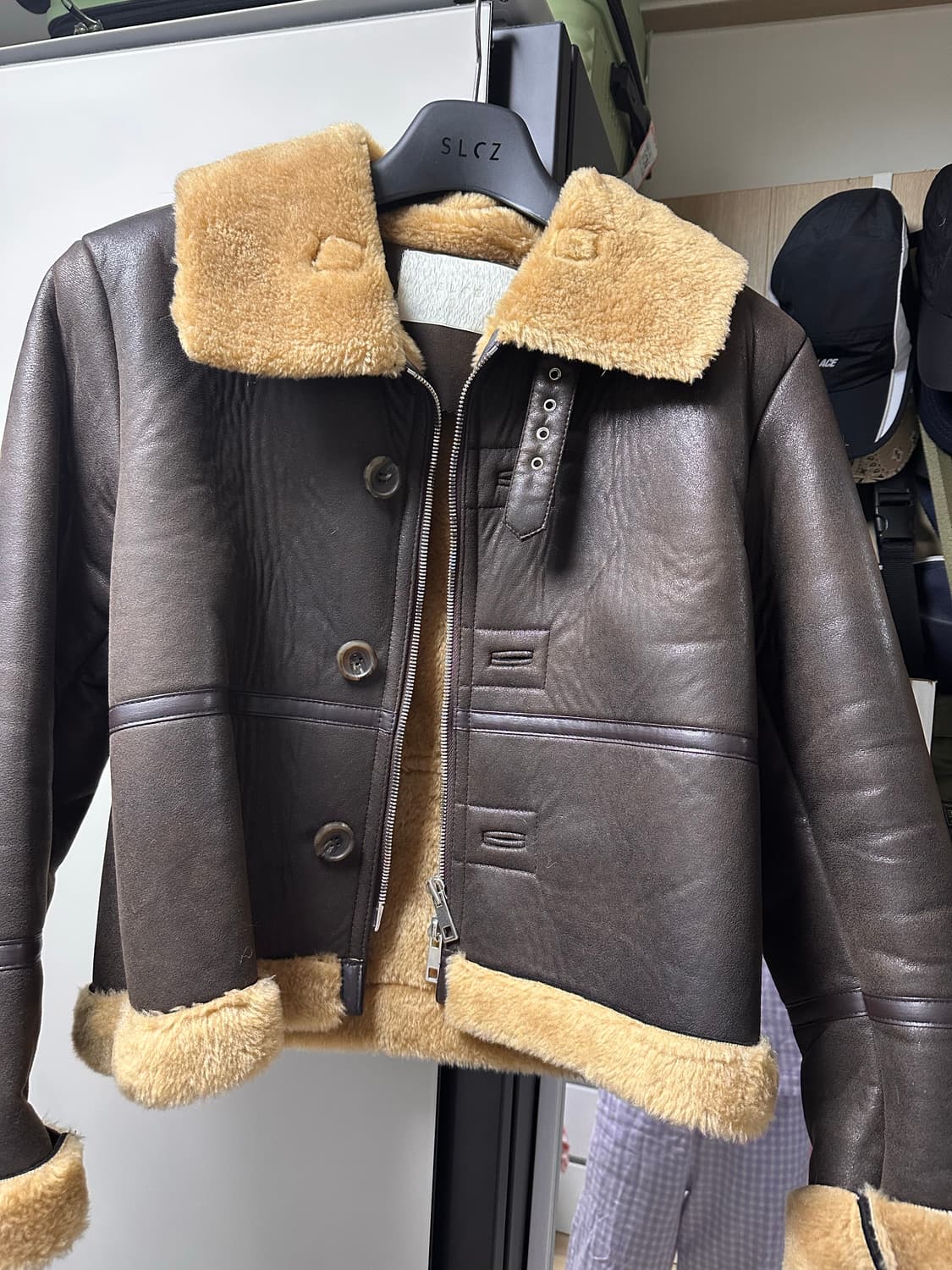 에스엘씨제트 리버시블 무스탕 상품이미지3