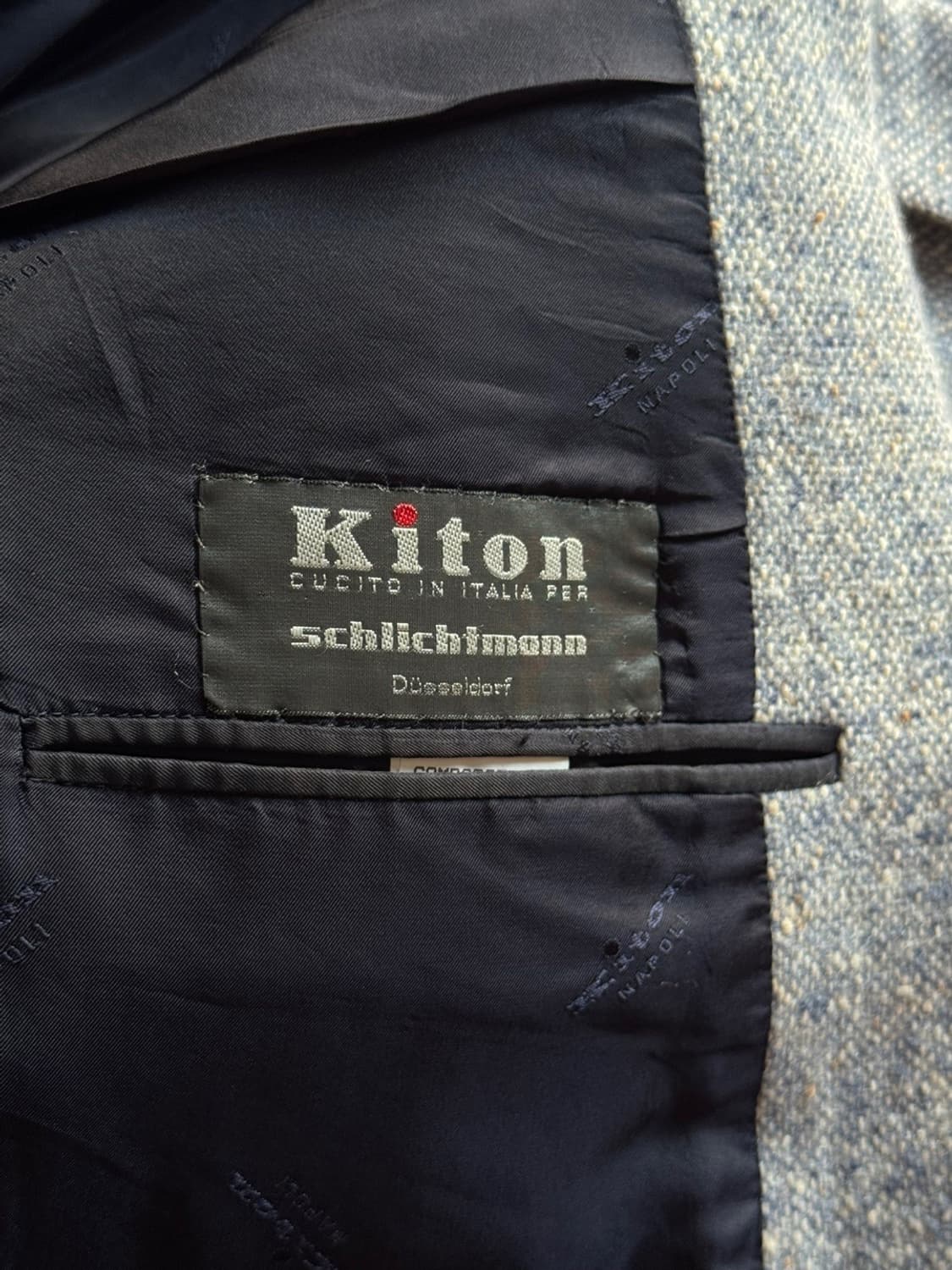 키톤 풀핸드 캐시미어 더블 브레스티드 자켓 100~105 상품이미지3