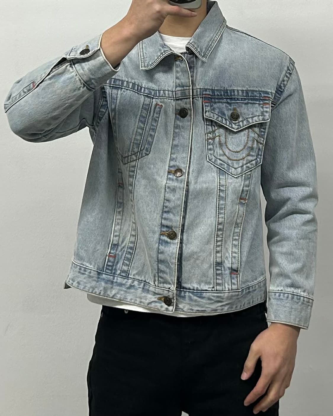 [M] 트루릴리젼 22ss 데님 트러커 자켓 상품이미지1
