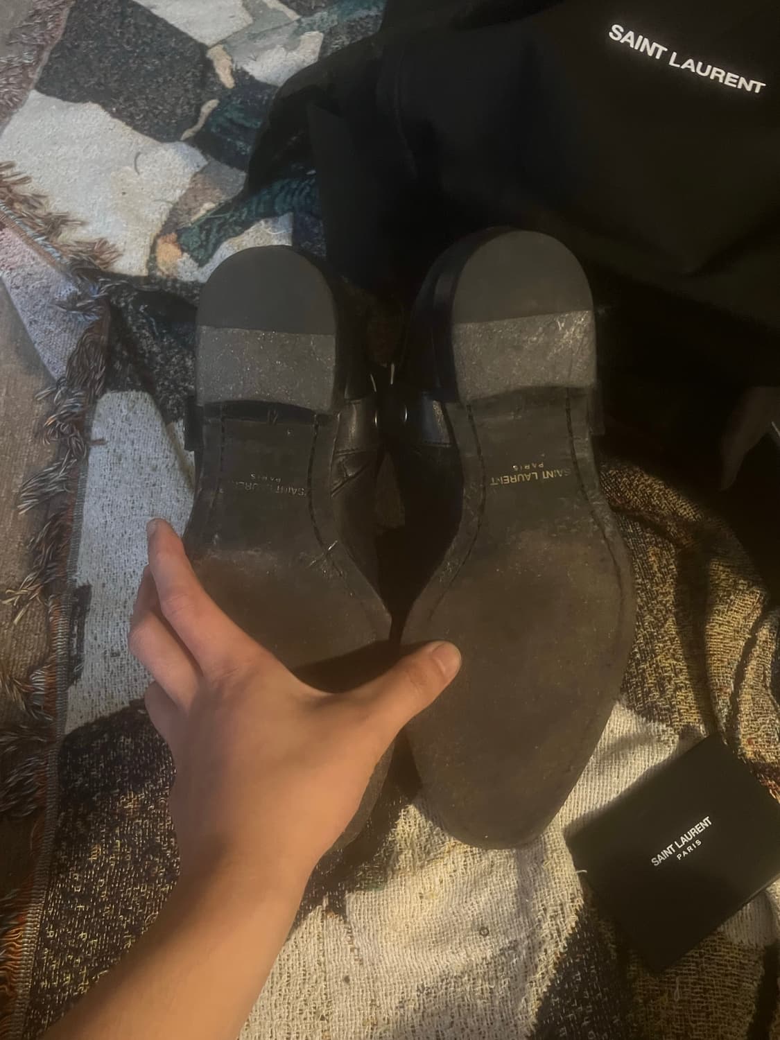 22ss 생로랑 하네스 부츠 41 상품이미지3