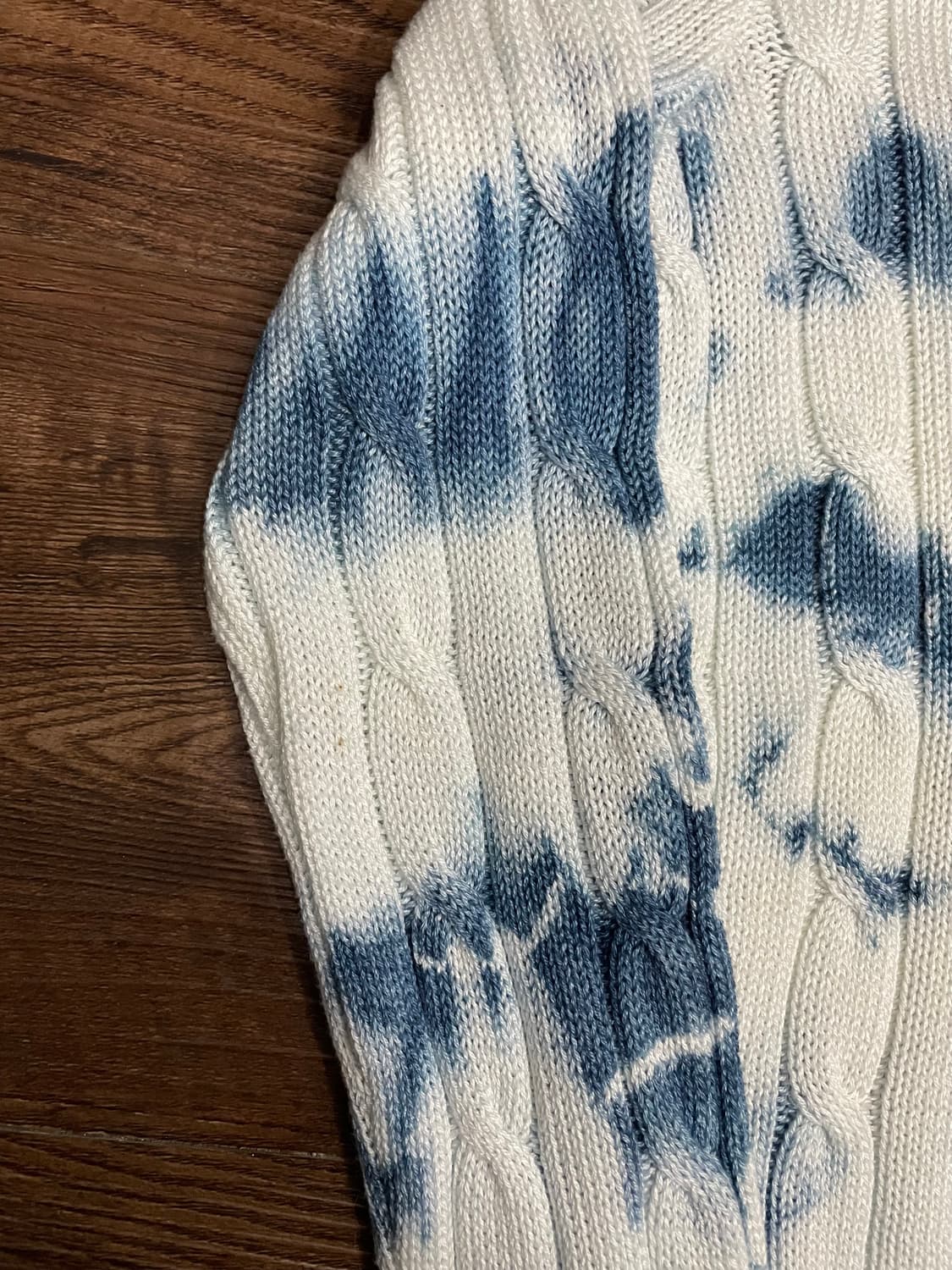 폴로 랄프로렌 타이다이 케이블 니트 코튼 스웨터 상품이미지6