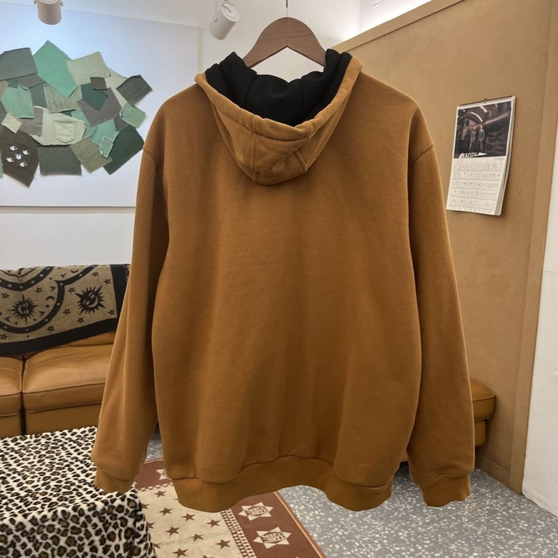 칼하트 레인디펜더 써멀 캐주얼 빈티지 후드집업 M C09739 상품이미지4