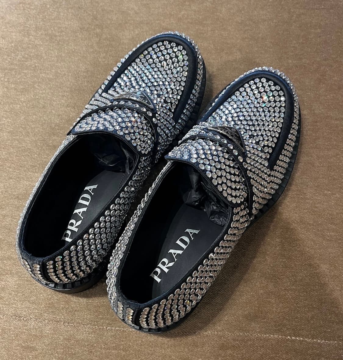 프라다 큐빅 로퍼 245사이즈 상품이미지2