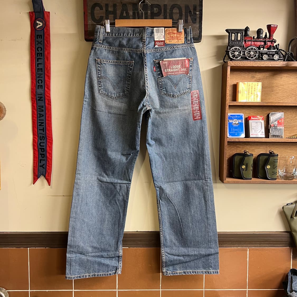 00's 리바이스 569 데님 31x32 Size (32인치) Egypt 상품이미지5