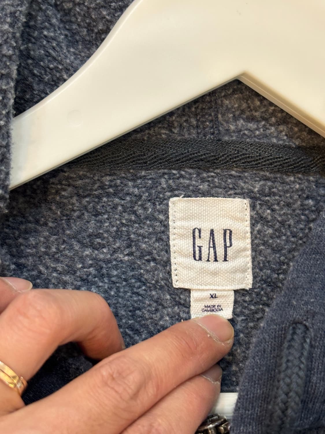 GAP 갭 후드집업 XL사이즈 상품이미지5