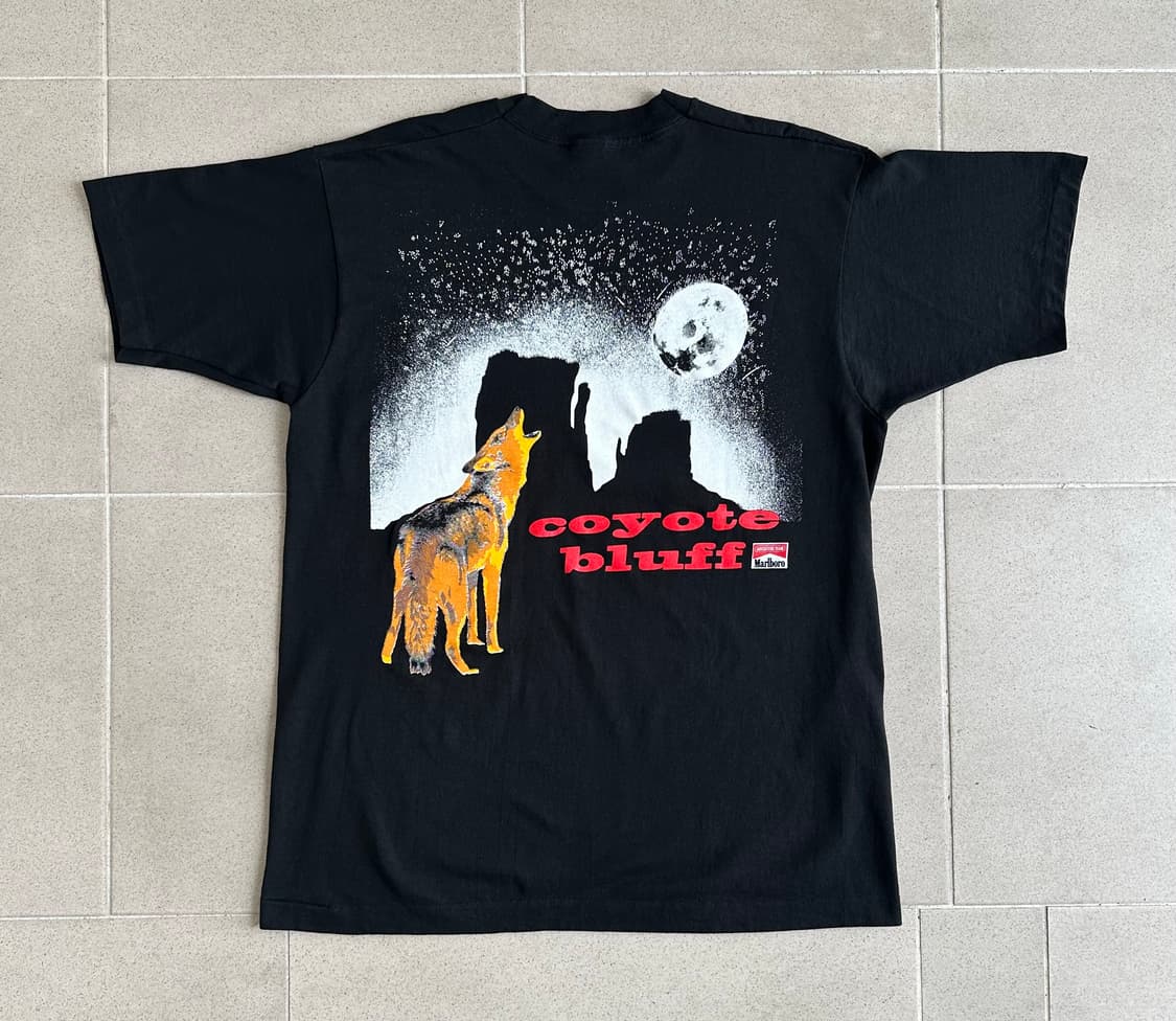 90s 빈티지 말보루 티셔츠 코요테 XL 상품이미지2