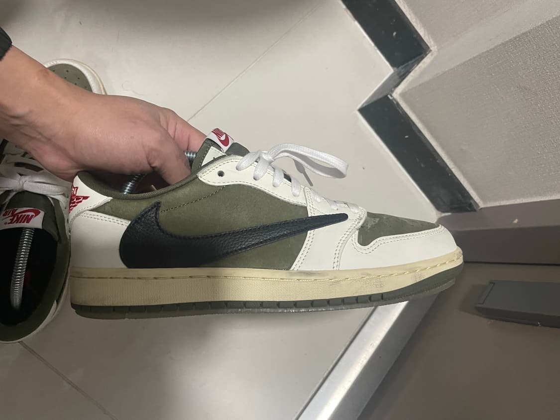 나이키 스캇 조던1로우 리버스올리브 265 상품이미지4