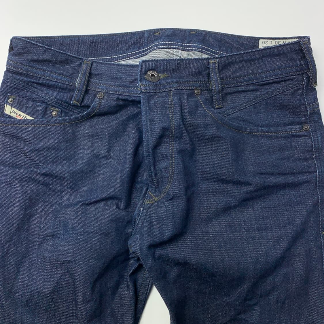 [30/정품] 디젤 야콥 레귤러 슬림 생지 데님 팬츠 L2-0034 상품이미지3
