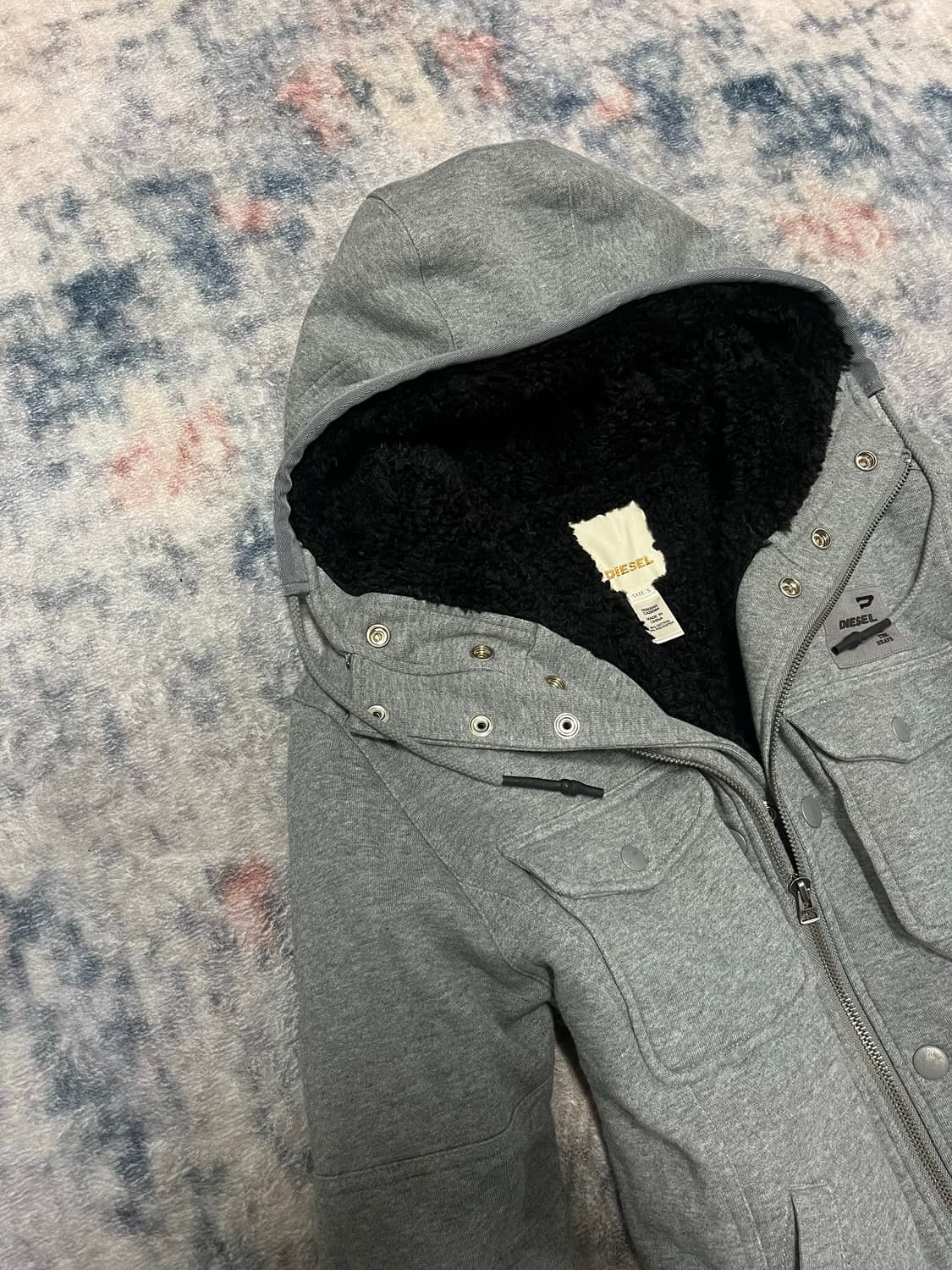 Diesel 00s fur liner hood jacket 상품이미지2