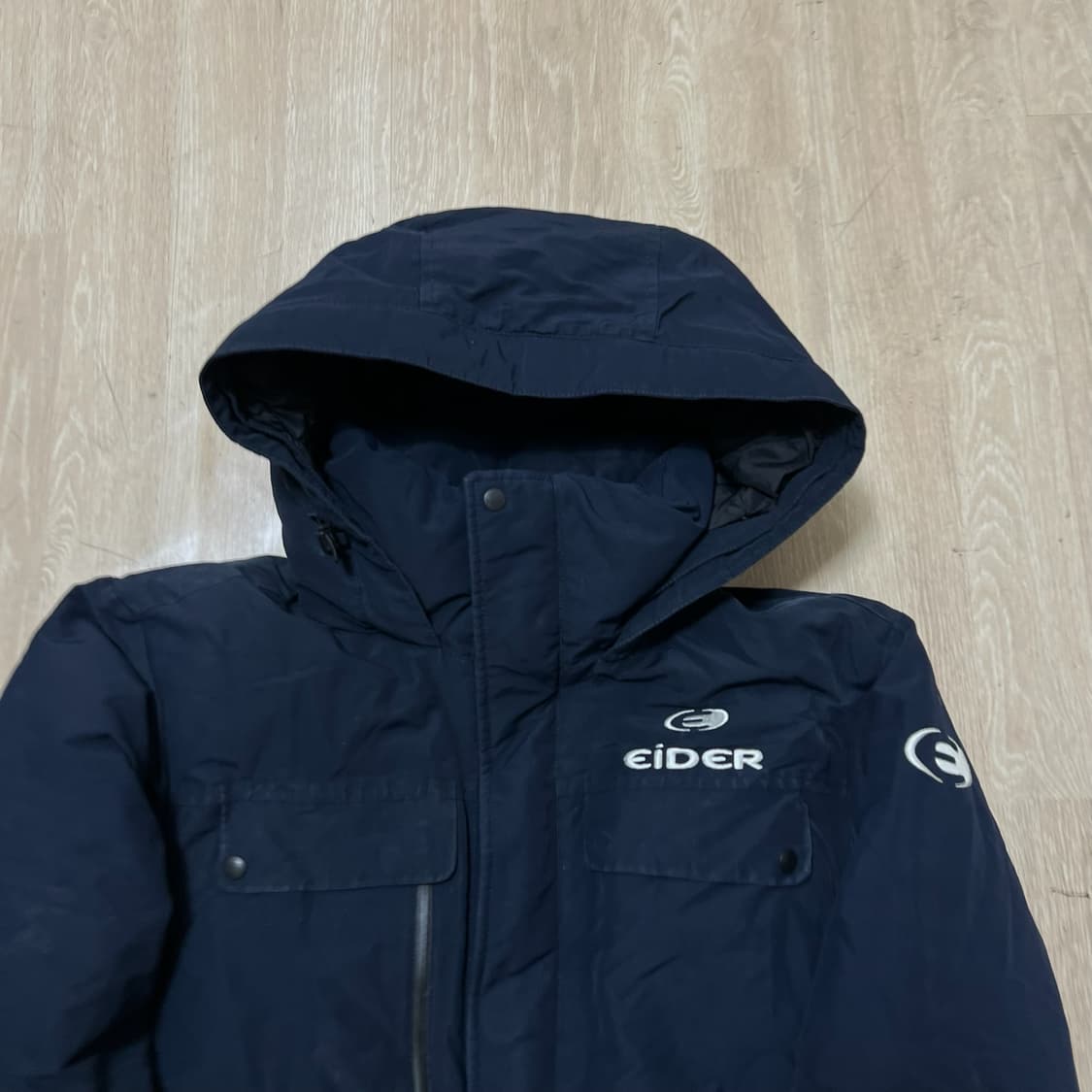 아이더 남성 덕다운 후드 패딩 L/100  상품이미지2