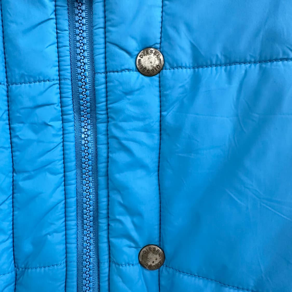 95 디젤 y2k 여자 웰론 패딩조끼 상품이미지8