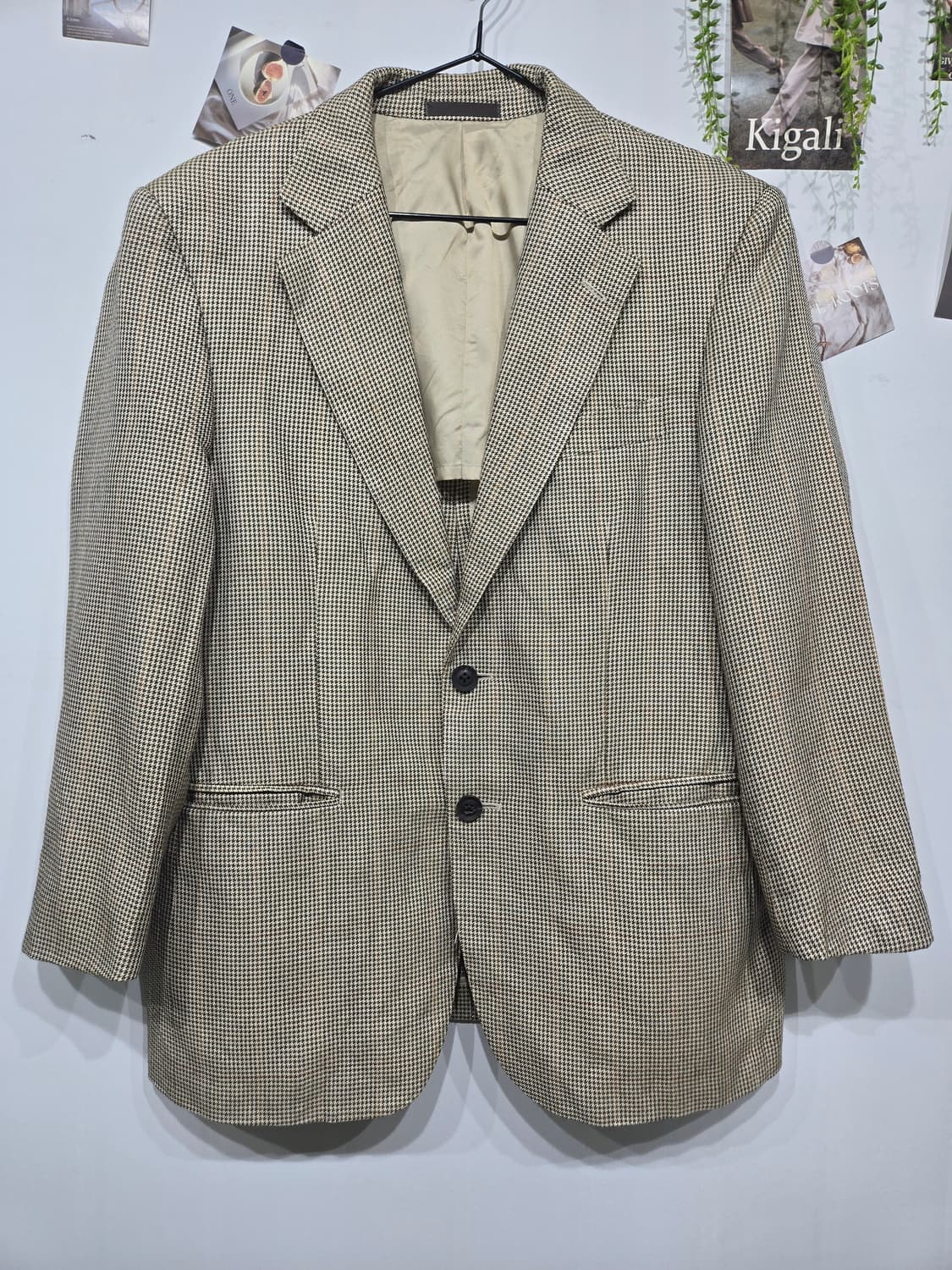 버버리 하운드투스 체크 자켓 블레이저 상품이미지3