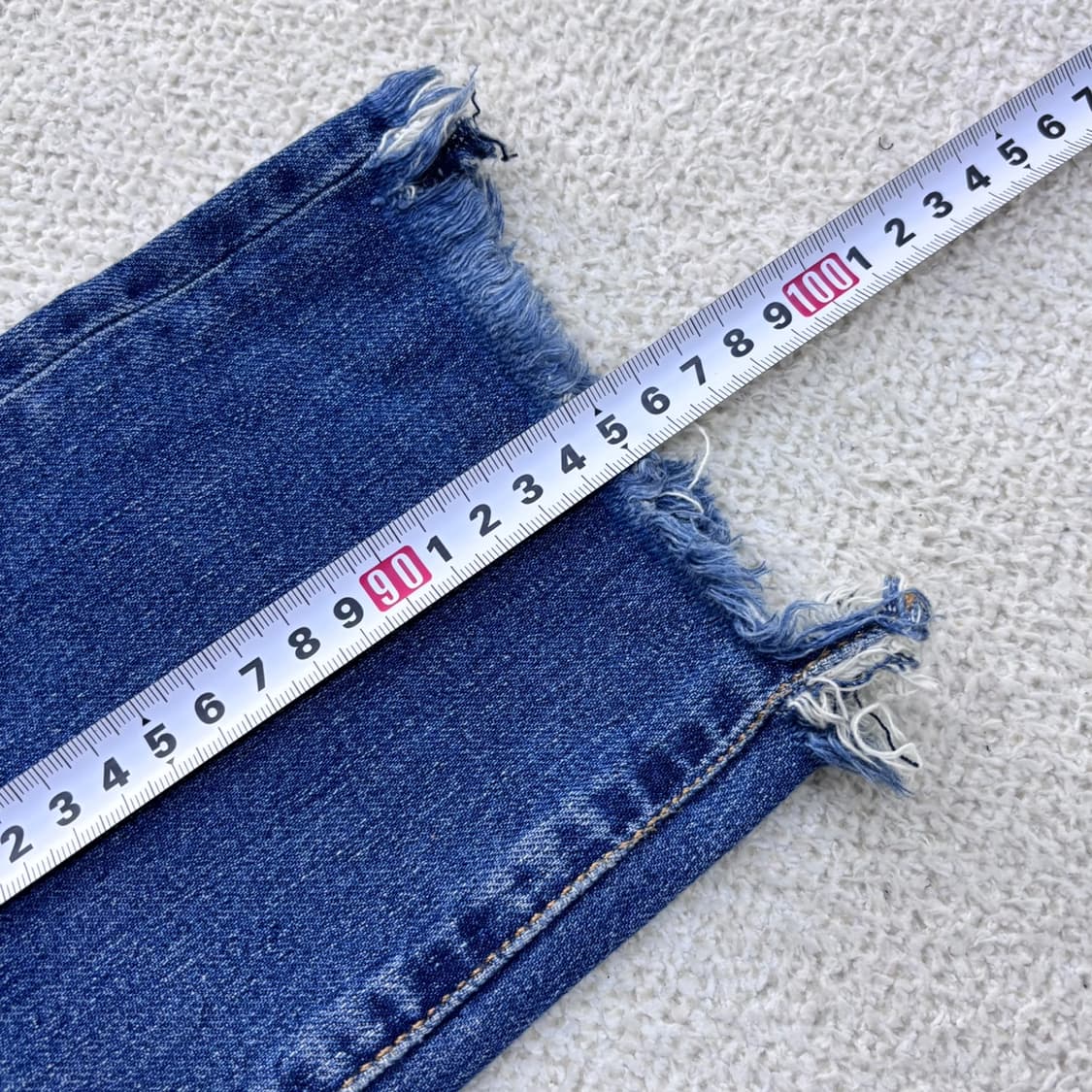 W32 리바이스 로우볼 워싱 데님 팬츠 0423E 상품이미지7