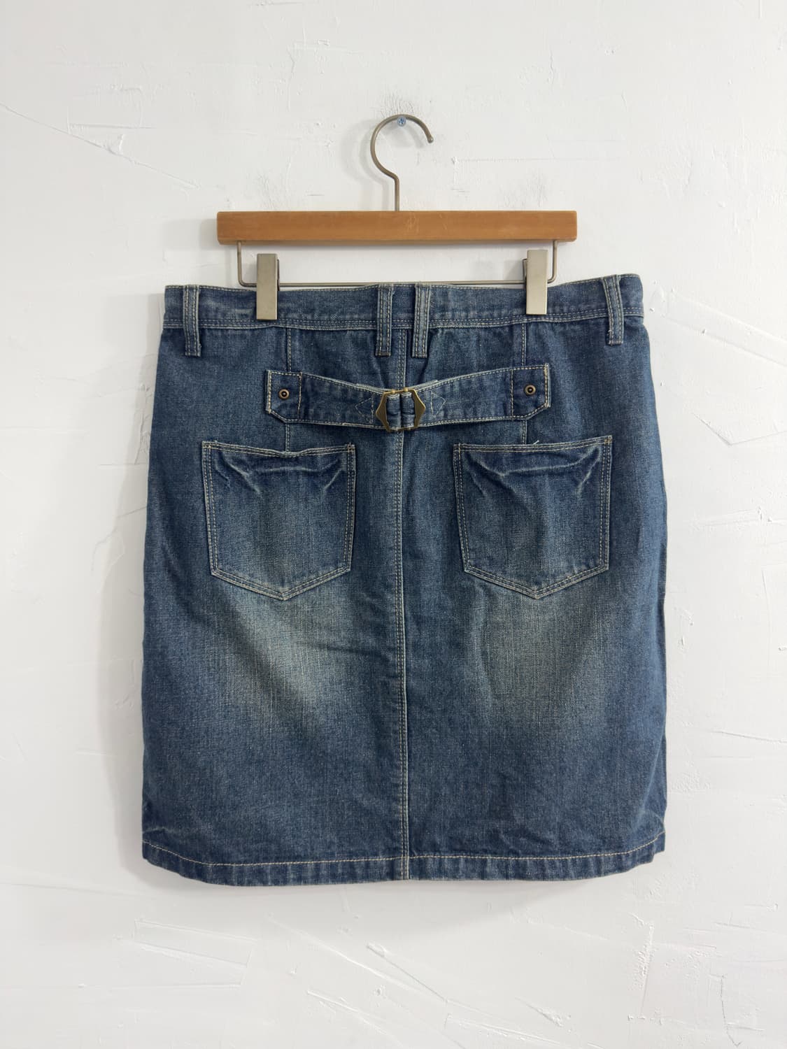 mili mili denim midi skirt 상품이미지5