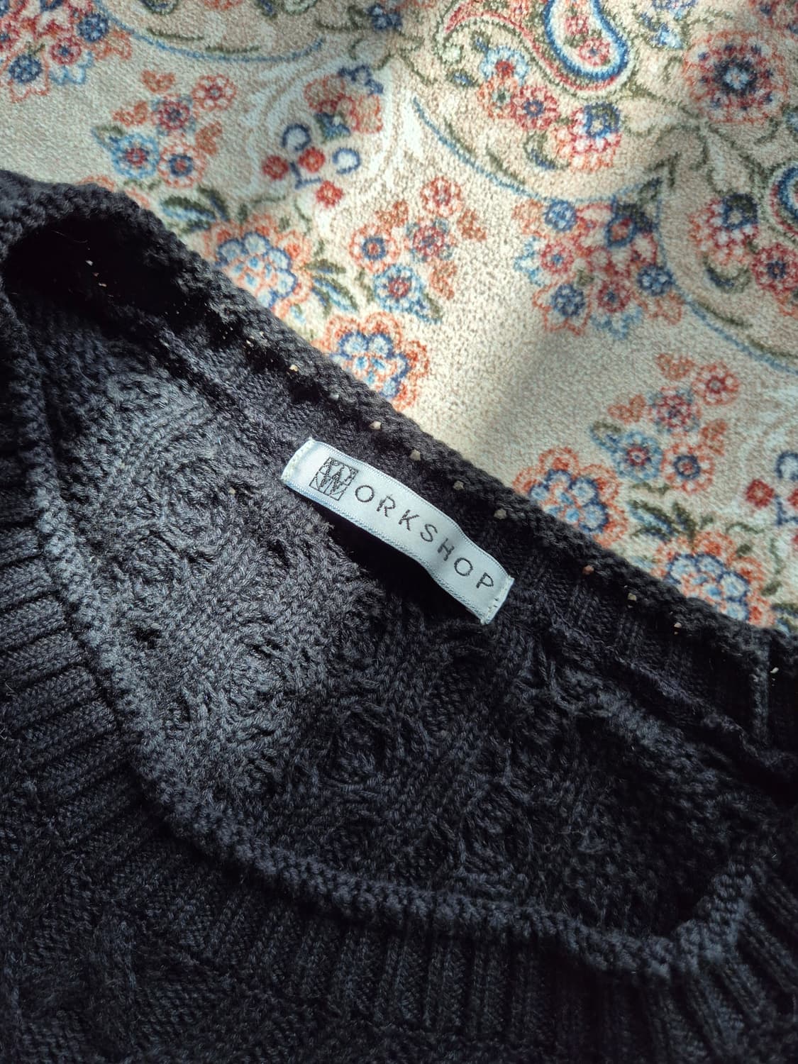 요지야마모토 니트 원피스 상품이미지5