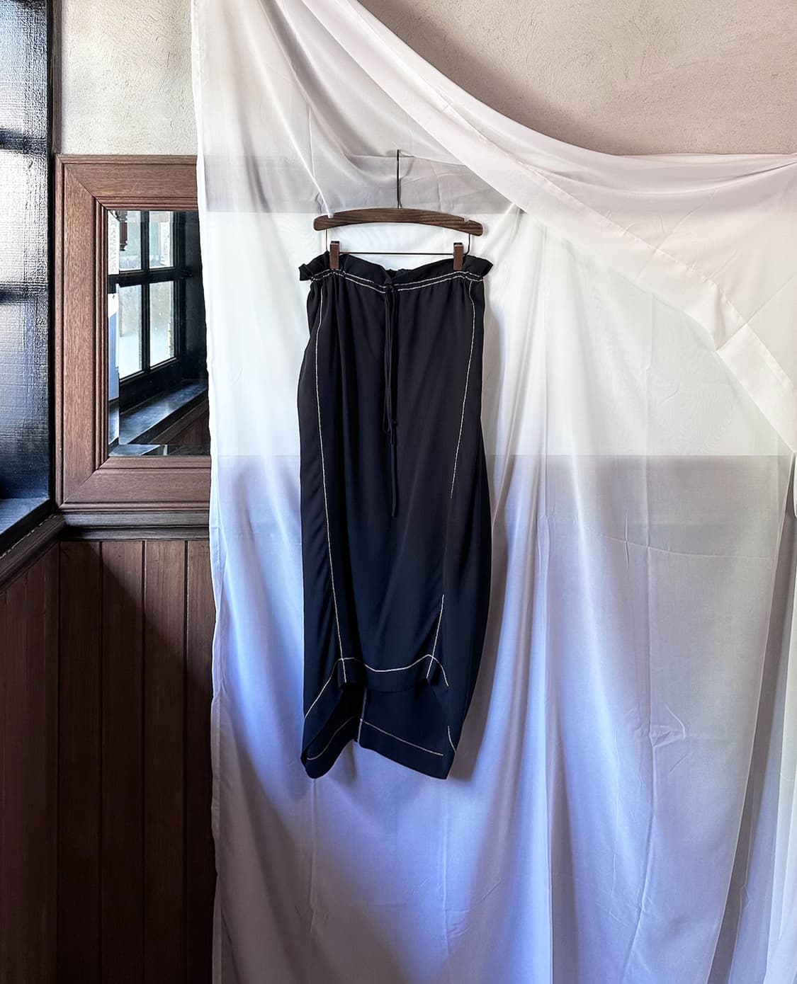 STELLA McCARTNEY silk drape skirt 상품이미지7