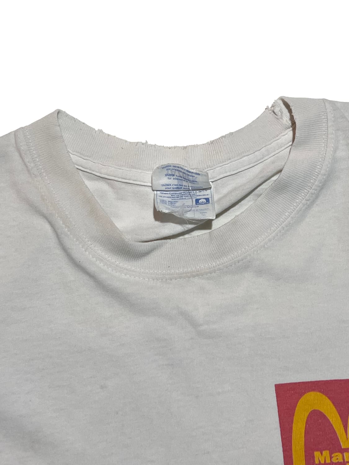 90s macdonald's marijuana shirt 상품이미지4