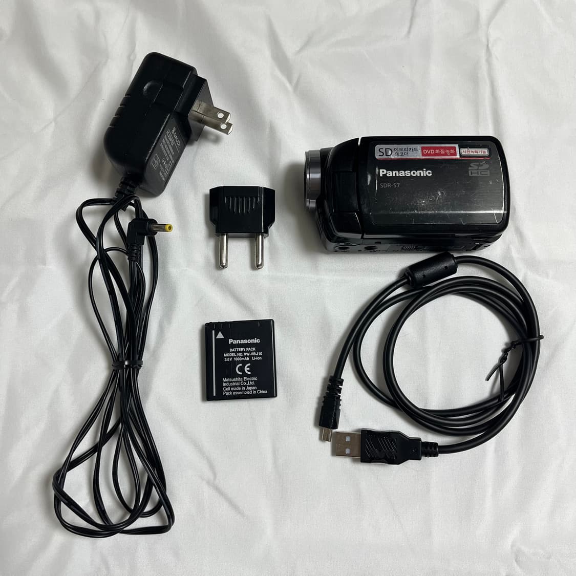 파나소닉 SDR-S7 panasonic 빈티지 캠코더 디카 상품이미지4