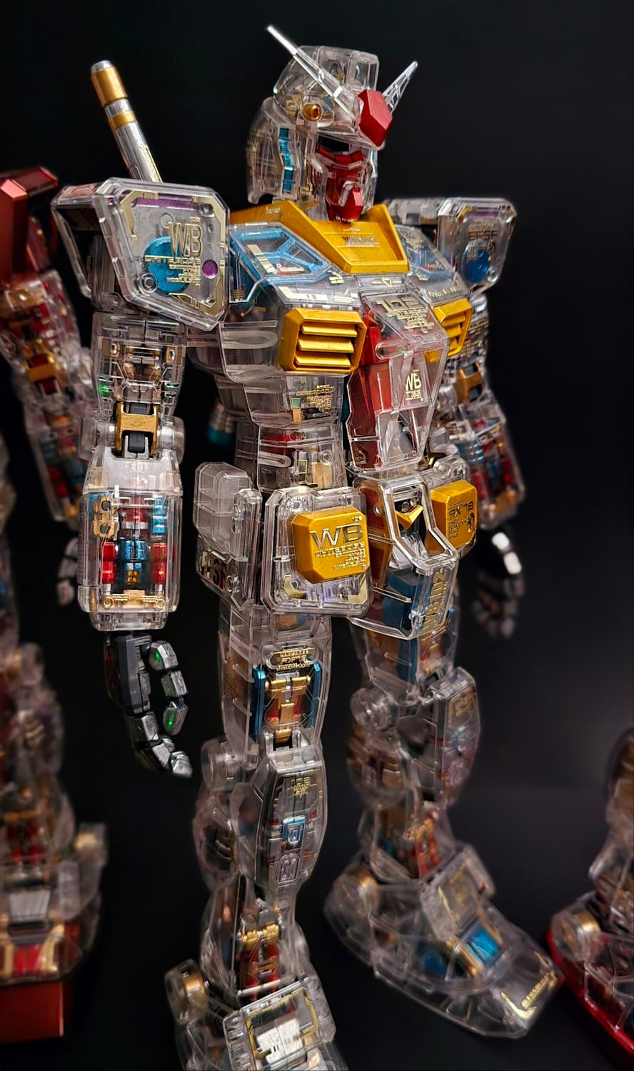 반다이 PG 퍼스트 건담 & 샤아 자쿠 도색작 판매 합니다. 상품이미지8