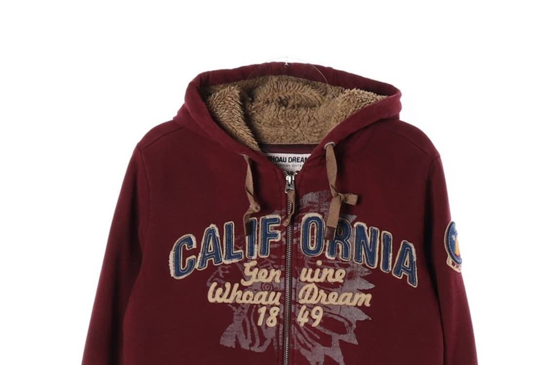 후아유 빈티지 헤비웨이트 후드집업 M 상품이미지4