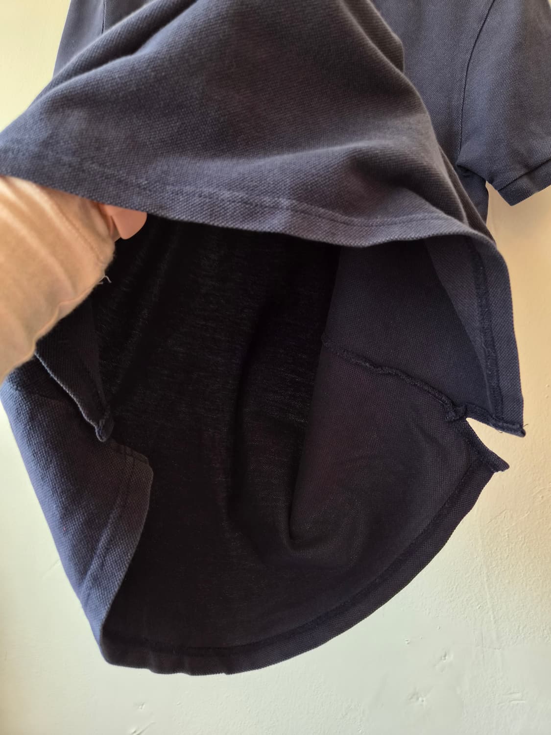 메종키츠네 남성 네이비PK반팔카라티셔츠 M사이즈 상품이미지5