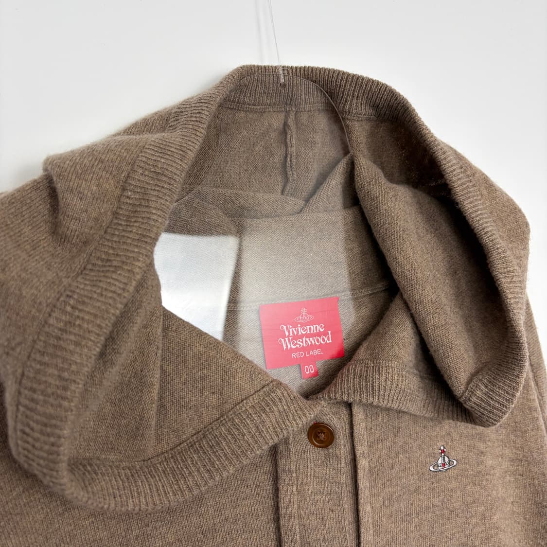 비비안웨스트우드 오브 후드 니트 가디건 상품이미지2